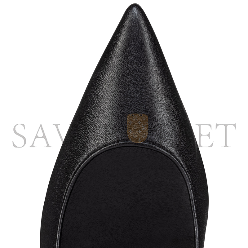 CHRISTIAN LOUBOUTIN SPORTY KATE 100 MM PUMPS-NAPPA LEATHER-BLACK-WOMEN 1250032B439